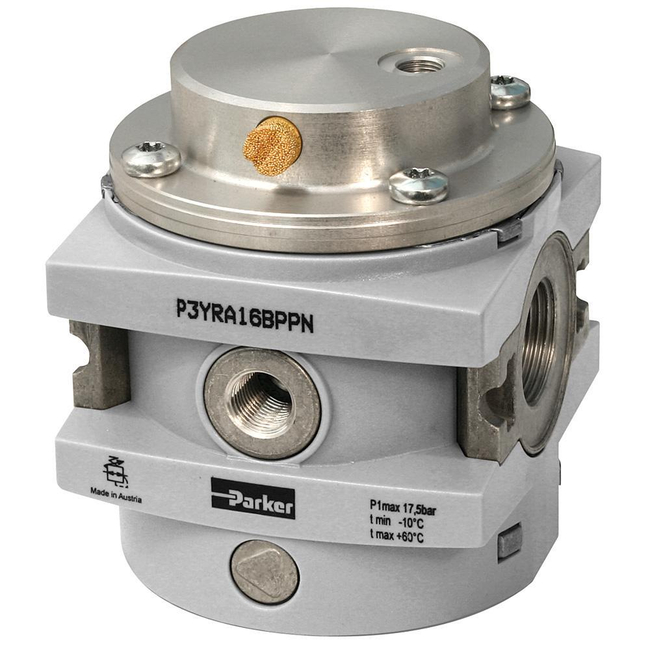 Global High-Flow Pilot Controlled Pressure Regulator - P3YR Series